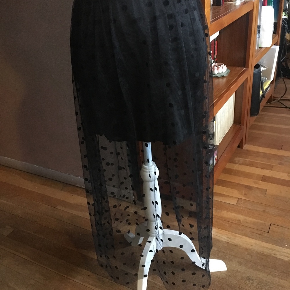 Polka dot skirt